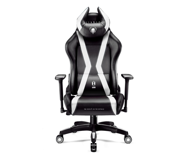 DIABLO Chairs X-Horn 2.0 King Size czarno-biały - 1208653 - zdjęcie 3